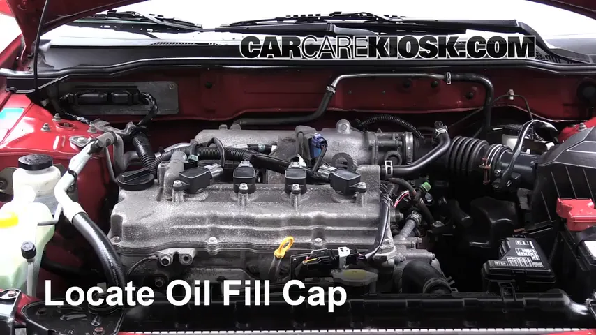 2006 Nissan Sentra S 1.8L 4 Cyl. Oil Add Oil